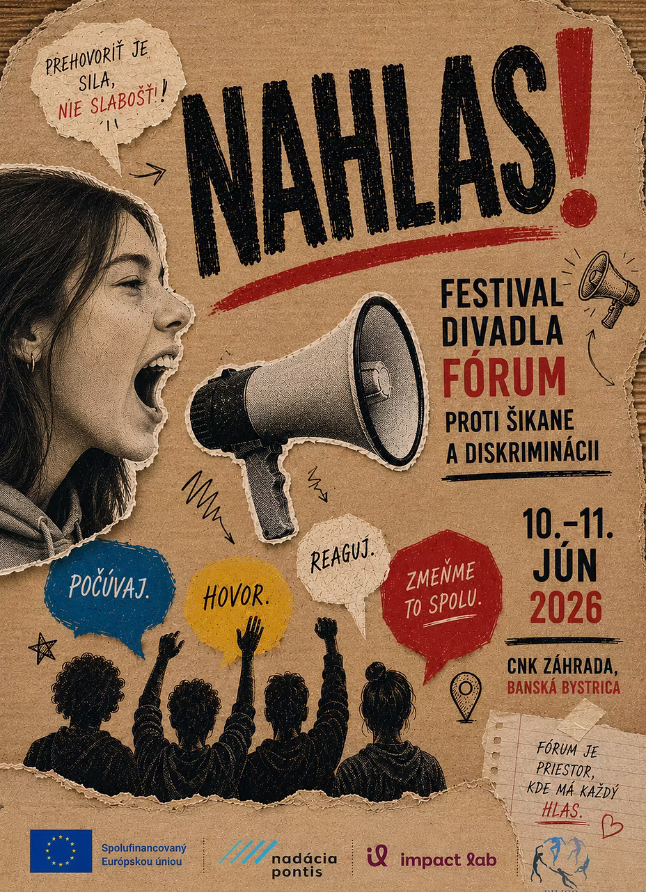 Plagát Festivalu Nahlas!